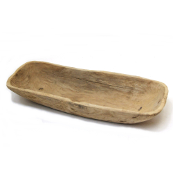 Patera Misa z drewna egzotycznego podłużna 40cm